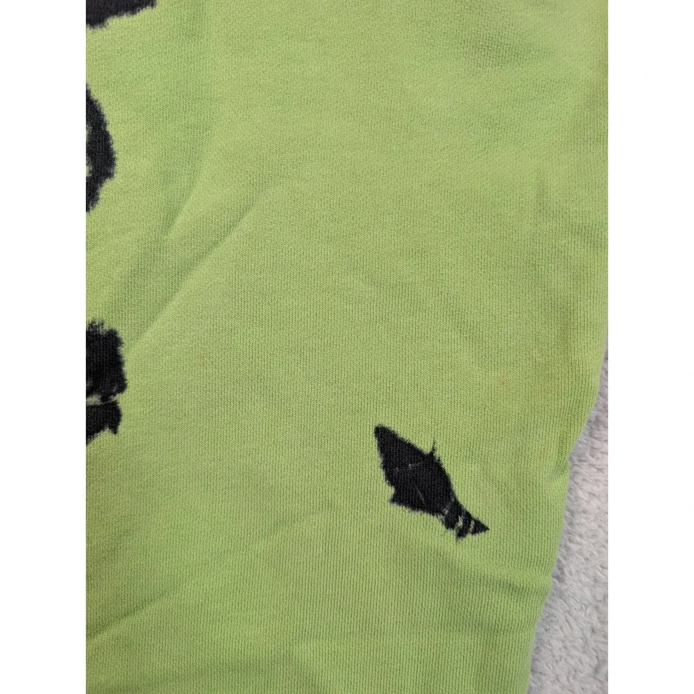 Ripndip Super Sanza Sweatpants Mens Large Green Black Acid Wash Mario Joggers